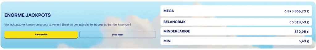 Enorme Jackpots
